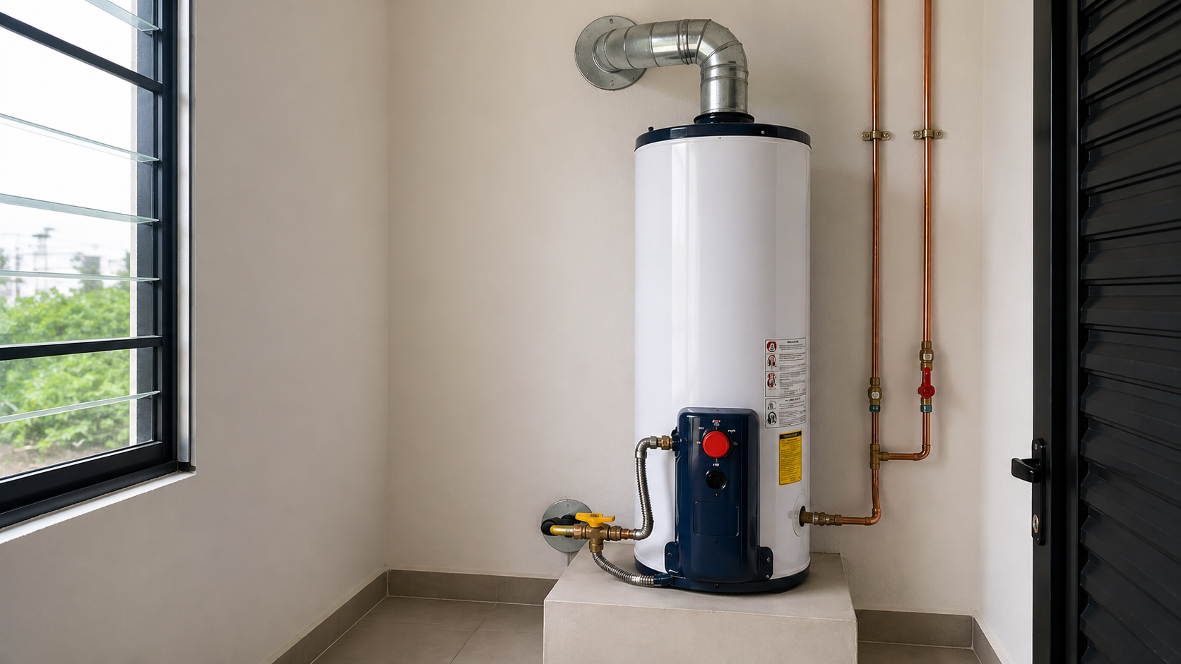 Instalación de boiler